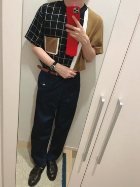 よねたむさん（メンズ・172cm）の夏コーディネート