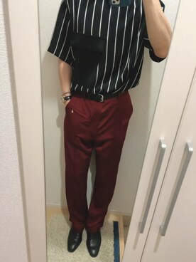 よねたむさん（メンズ・172cm）の秋コーディネート