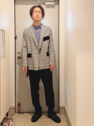 CULLNI（クルニ）の「タイロッケングレンチェックジャケット