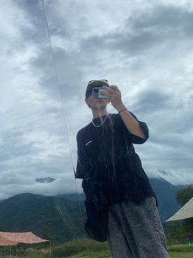 「８(eight)（エイト）のアイテム」を使った、🐳さん（メンズ・165cm）の夏コーディネート