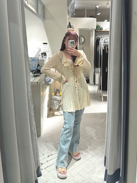 「アイテム（キャミソール）」を使った、saemiさん（レディース・157cm・20代）の夏コーディネート