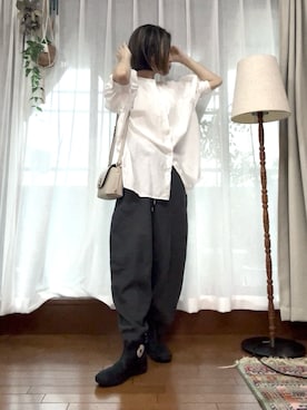 「CONVERSE ALL STAR（コンバースオールスター）のアイテム」を使った、r_coさん（レディース・159cm）の秋コーディネート