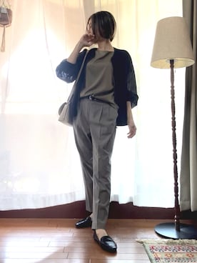 「IENA（イエナ）のアイテム」を使った、r_coさん（レディース・159cm）の春コーディネート