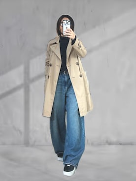 「studio CLIP（スタディオクリップ）のアイテム」を使った、r_coさん（レディース・159cm）の冬コーディネート