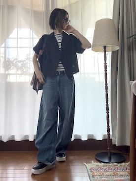 r_coさん（レディース・159cm）の夏コーディネート