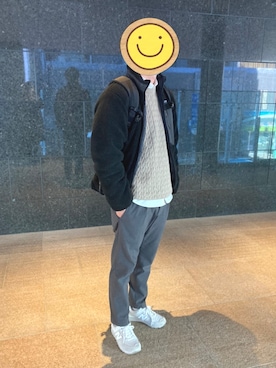 「TAION（タイオン）のアイテム（ブルゾン）」を使った、あんちゃんさん（メンズ・177cm）の冬コーディネート