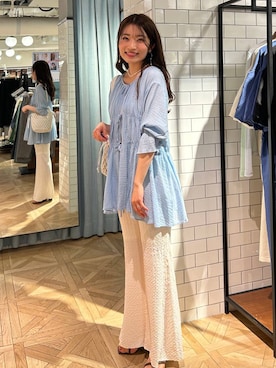 「アイテム（サンダル）」を使った、yuiyui5151さん（レディース・166cm）の春コーディネート