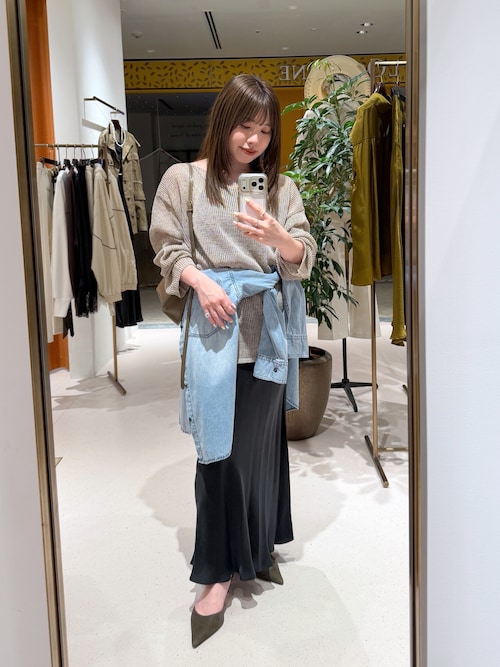 美品 Whim Gazette ウィムガゼット カシミア100％ ボートネック プルオーバー ニットセーター サイズF ライトブルー レディース 古着 中古 USED 中古・古着通販】Whim Gazette (ウィムガゼット) カシミアボートネック