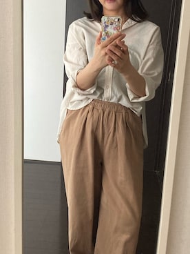 「Lugnoncure（ルノンキュール）のアイテム」を使った、tomokoさん（レディース・160cm）の春コーディネート