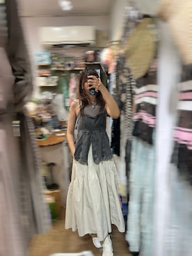 「アイテム（その他トップス）」を使った、Lin.Fさん（レディース・168cm）の秋コーディネート