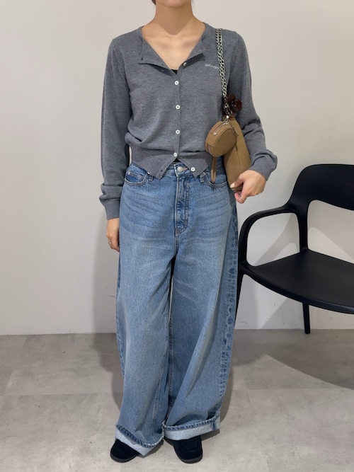 GIUNON ジーンズ デニム デニムパンツ barrel leg vintage denim