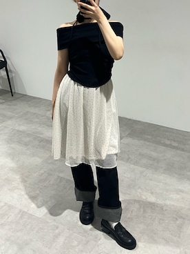 さきさんの（GIUNON | ジウノン）を使ったコーディネート