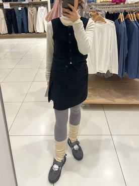 さきさん（レディース・160cm）の冬コーディネート