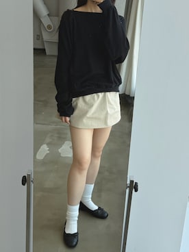 「GIUNON（ジウノン）のアイテム」を使った、さきさん（レディース・160cm）の夏コーディネート