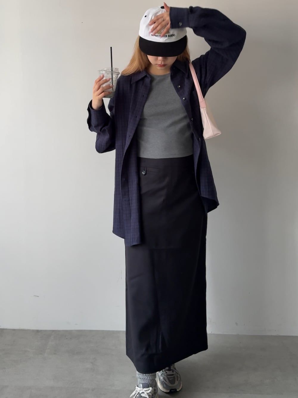 GIUNON(ジウノン)の「front pocket stripe skirt / フロント GIUNON(ジウノン)の「front pocket stripe skirt / フロント