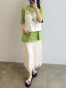 さきさん(レディース・160cm)の夏コーディネート