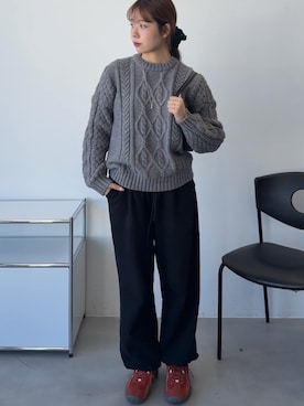 さきさん（レディース・160cm）の冬コーディネート