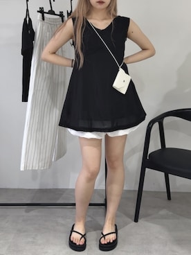 さきさん(レディース・160cm)の夏コーディネート