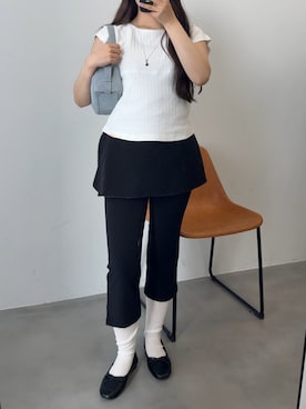 「GIUNON（ジウノン）のアイテム」を使った、さきさん（レディース・160cm）の夏コーディネート