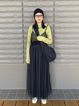 「ap retro（アプレトロ）のアイテム（ワンピース/ドレス）」を使った、こなん👧🏻さん（レディース・156cm）の春コーディネート