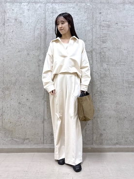 「アイテム（トートバッグ）」を使った、nm0716xxxさん（レディース・163cm・30代）の冬コーディネート