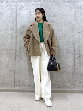 「BARNYARDSTORM（バンヤードストーム）のアイテム」を使った、nm0716xxxさん（レディース・163cm）の冬コーディネート