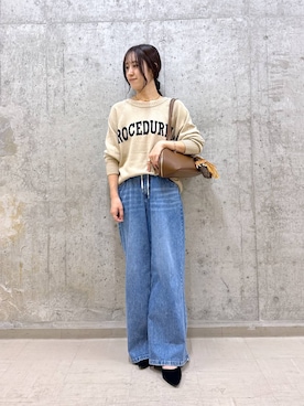 「アイテム（キーホルダー）」を使った、nm0716xxxさん（レディース・163cm）の秋コーディネート