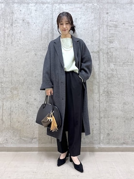 「アイテム（キーホルダー）」を使った、nm0716xxxさん（レディース・163cm）の秋コーディネート