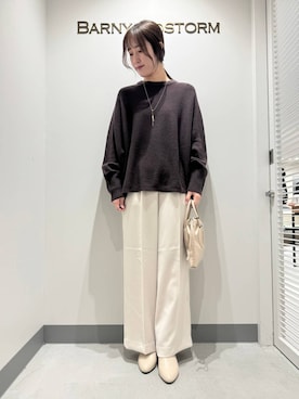 nm0716xxxさん（レディース・163cm）の冬コーディネート