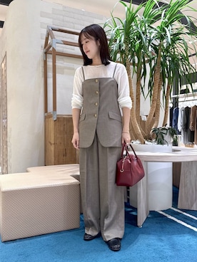 「アイテム（ニット/セーター）」を使った、nm0716xxxさん（レディース・163cm・30代）の秋コーディネート