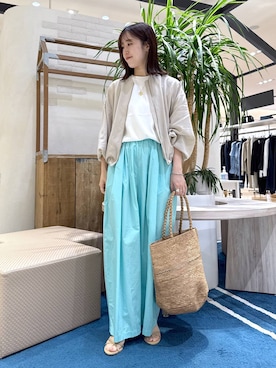 「BARNYARDSTORM（バンヤードストーム）のアイテム（ジャケット/アウター）」を使った、nm0716xxxさん（レディース・163cm）の春コーディネート