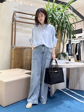 「BARNYARDSTORM（バンヤードストーム）のアイテム（トップス）」を使った、nm0716xxxさん（レディース・163cm）の春コーディネート