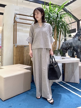 「COTTO（コトゥー）のアイテム」を使った、nm0716xxxさん（レディース・163cm）の春コーディネート