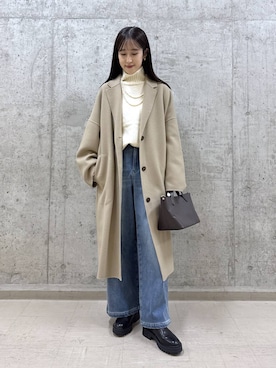 「アイテム（ネックレス）」を使った、nm0716xxxさん（レディース・163cm・30代）の秋コーディネート