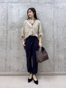 「アイテム（キャミソール）」を使った、nm0716xxxさん（レディース・163cm・30代）の秋コーディネート