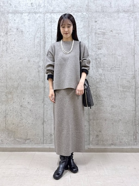 「Beau're（ヴュレ）のアイテム」を使った、nm0716xxxさん（レディース・163cm）の冬コーディネート