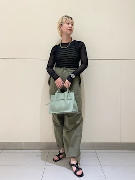 「本日のコーデ」｜arisaさん（レディース・167cm）の春コーディネート