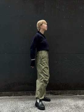 「LAROUTE」｜arisaさん（レディース・167cm）の秋コーディネート