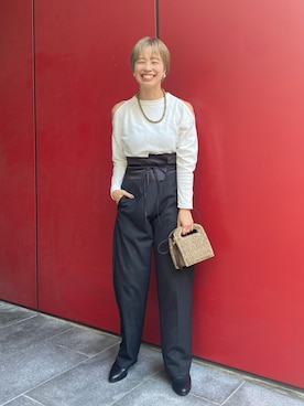 arisaさん（レディース・167cm）の秋コーディネート