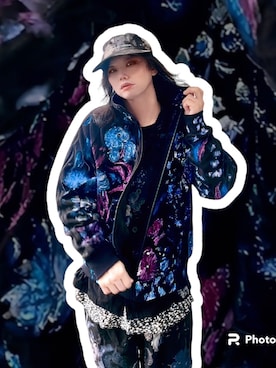 「LAD MUSICIAN（ラッドミュージシャン）のアイテム（帽子）」を使った、ケンさん（メンズ・163cm）の冬コーディネート