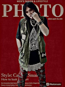 「ハナホジフェス」｜ケンさん（メンズ・163cm）の夏コーディネート