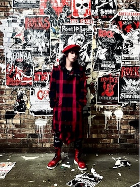 「アイテム（モッズコート）」を使った、ケンさん（メンズ・163cm）の秋コーディネート