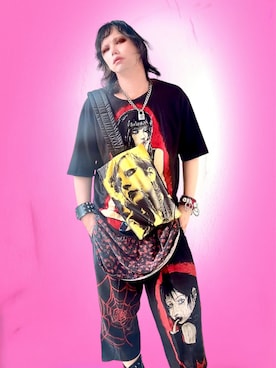 「アイテム（ボディバッグ/ウエストポーチ）」を使った、ケンさん（メンズ・163cm）の夏コーディネート