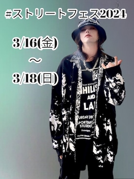 「ストリートフェス」｜ケンさん（メンズ・163cm）の春コーディネート