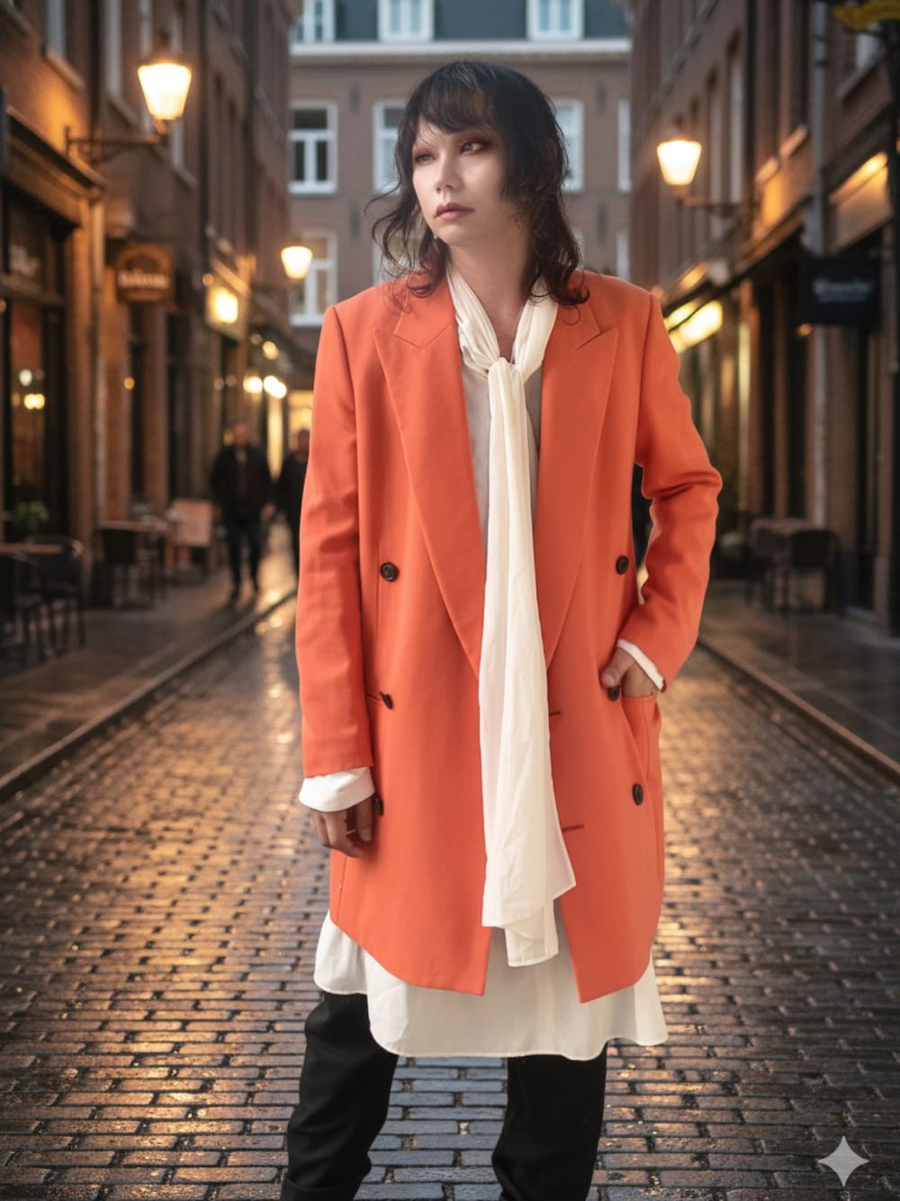 【値下げ】Paul Smith オレンジ ナイロンジャケット フード付き 中古・古着通販】PS Paul Smith (PSポールスミス) Spring