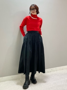 CAST:さん（レディース・158cm）の秋コーディネート