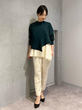 「CAST:（キャストコロン）のアイテム」を使った、CAST:さん（レディース・163cm）の秋コーディネート