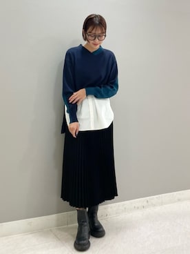 CAST:さん（レディース・158cm）の秋コーディネート