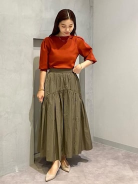 CAST:さん(レディース・150cm)の秋コーディネート