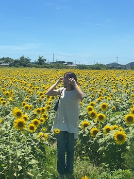 「アイテム（スニーカー）」を使った、Shionさん（レディース・161cm・20代）の夏コーディネート